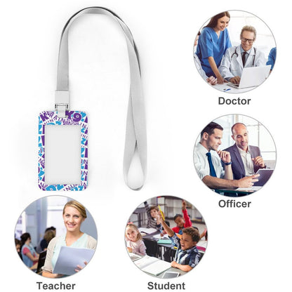 Vertical ID Badge Holder