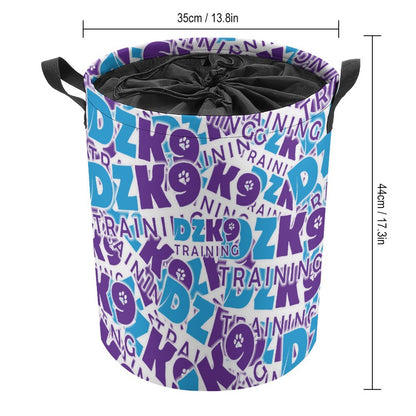 Drawstring collapsible Laundry Basket