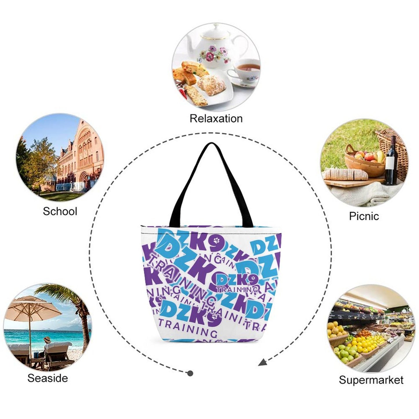 Shopping Bag for Ladies A001 (All-Over Printing)