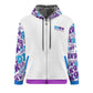 DZK9 230gsm Full Zip up Hoodie with Plush Lining WZIP (All-Over Printing)