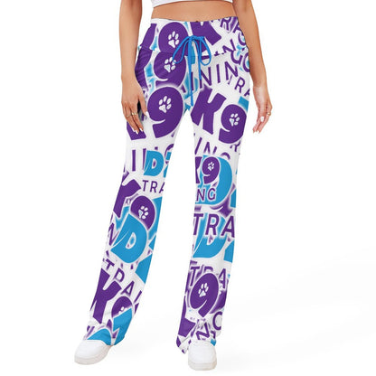 Personalized Drawstring Yoga PantsxP with Straight Baggy (All-Over Printing)