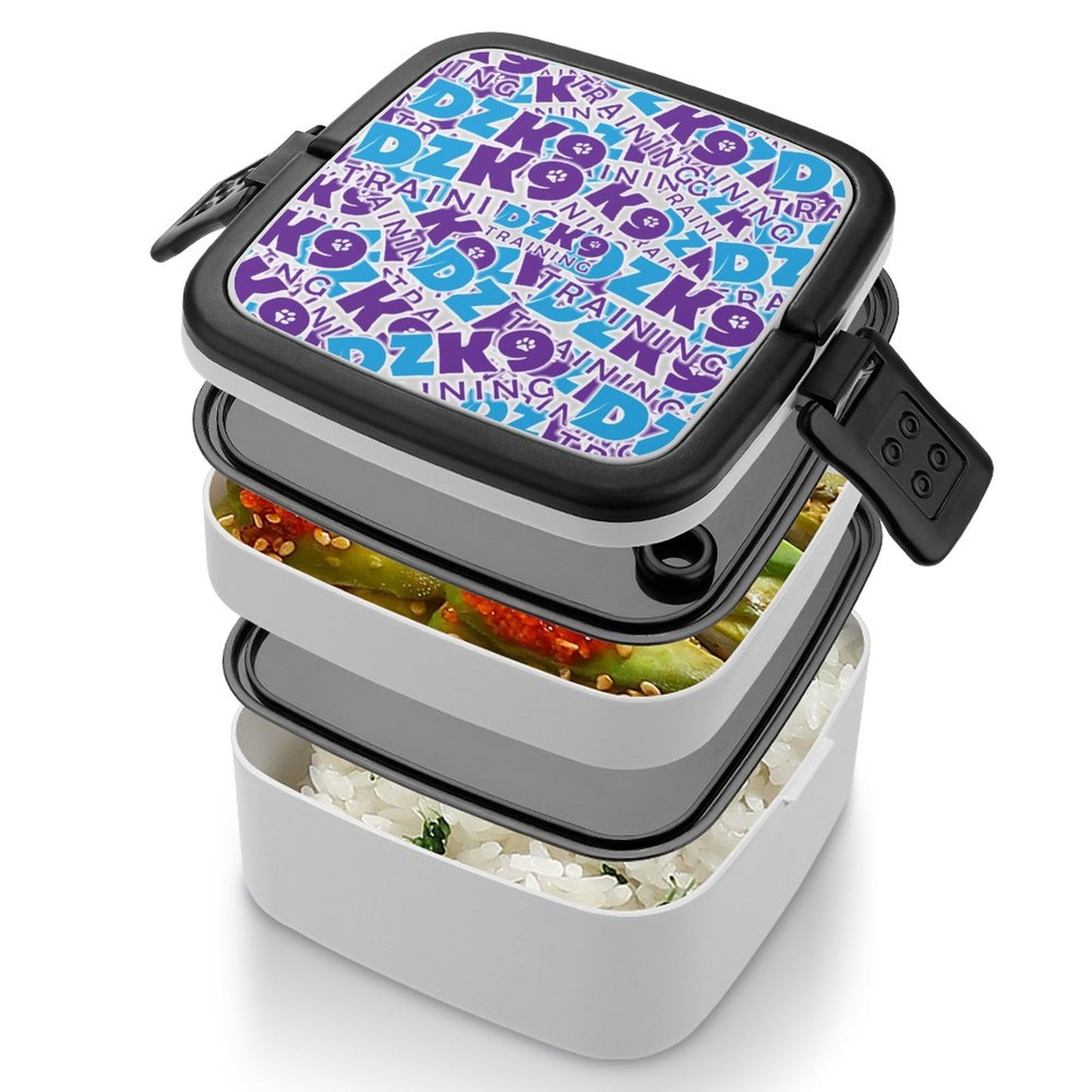 2-Tier Stackable Bento Lunch Box