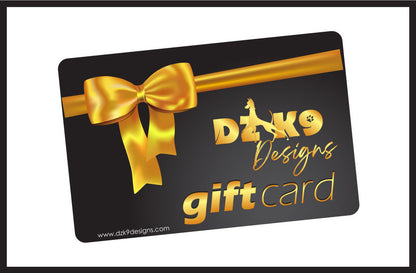 DZK9 DESIGNS GIFT CARD