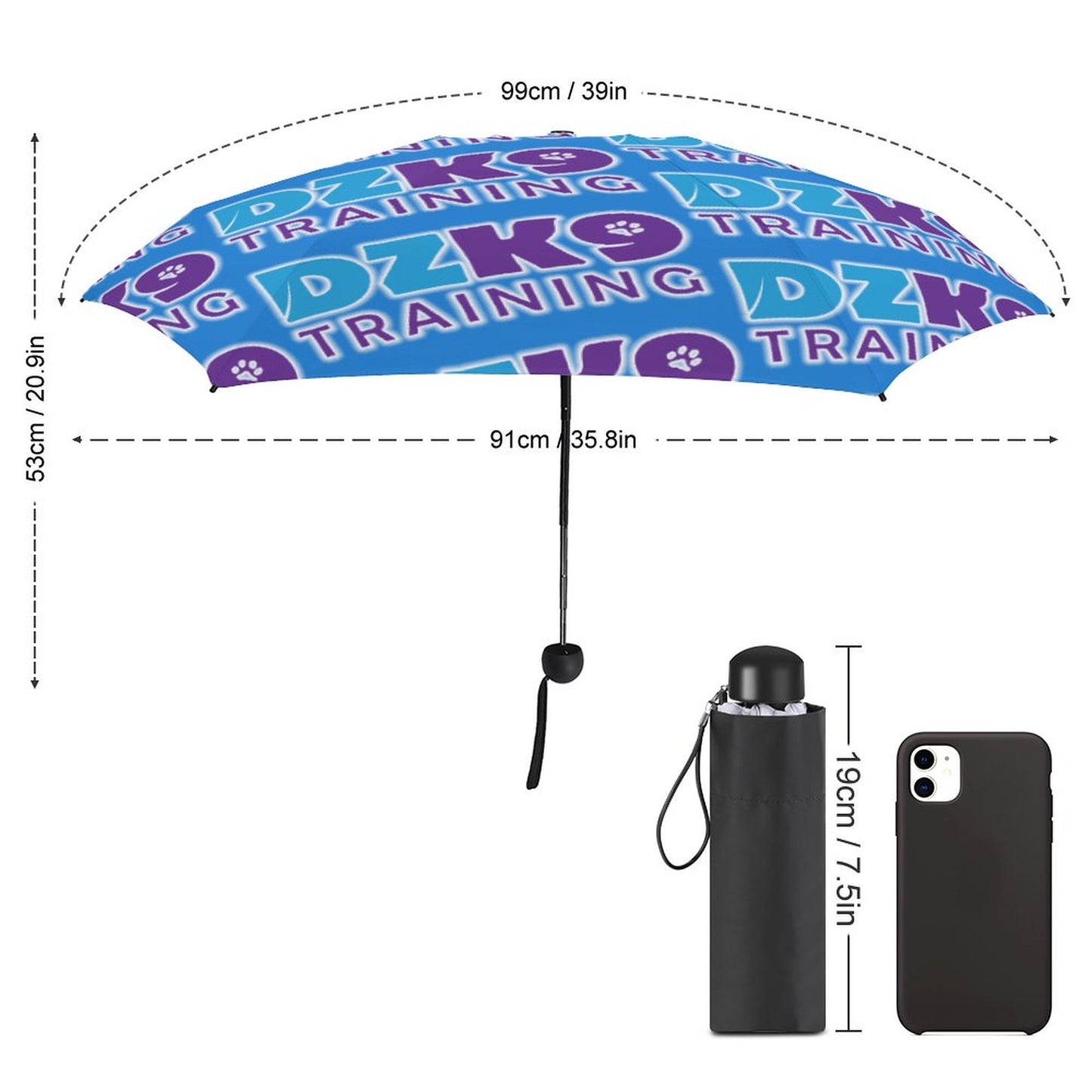 5 Fold Umbrella ZYS07-6K