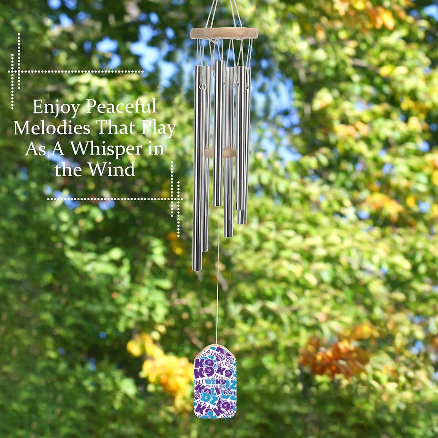 Wind Chime with White Background