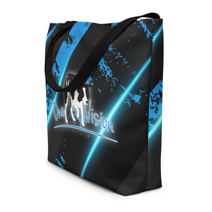 CUSTOM - ONE VISION - All-Over Print Large Tote Bag