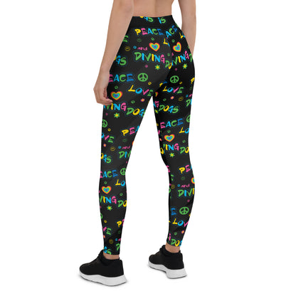 DOCK DIVING - PEACE Leggings