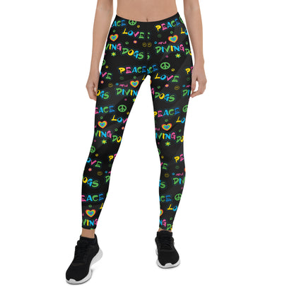 DOCK DIVING - PEACE Leggings