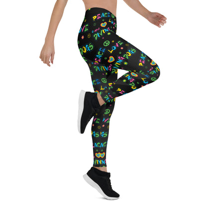 DOCK DIVING - PEACE Leggings