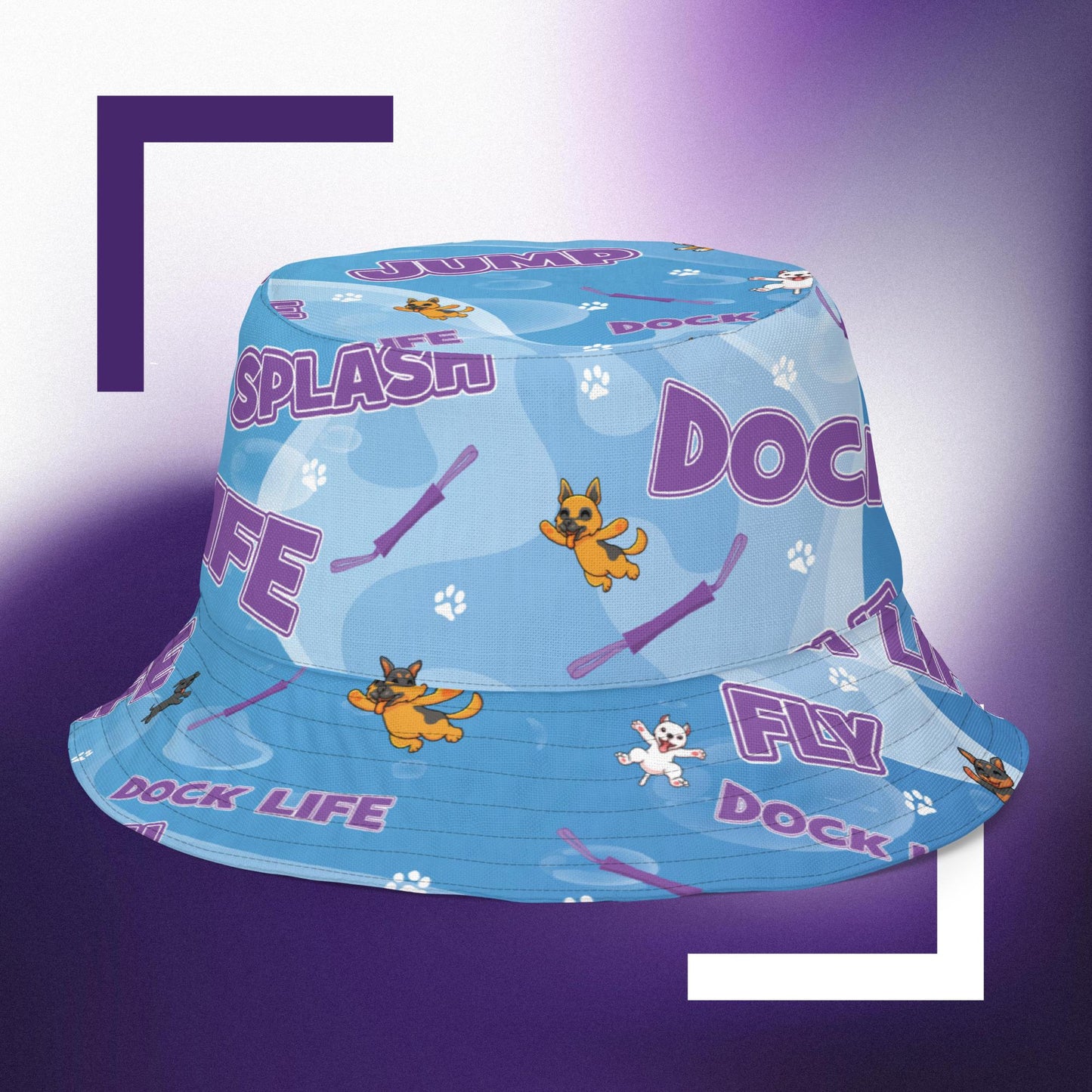 DOCK LIFE Reversible bucket hat