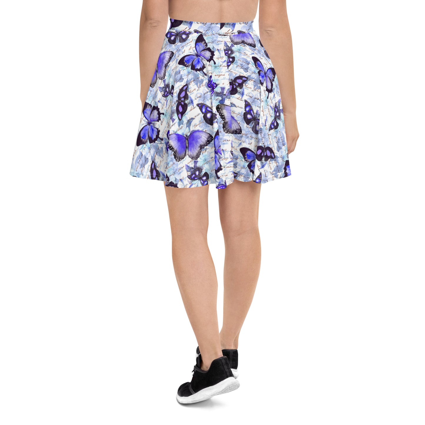 Purple Butterflies  Skirt