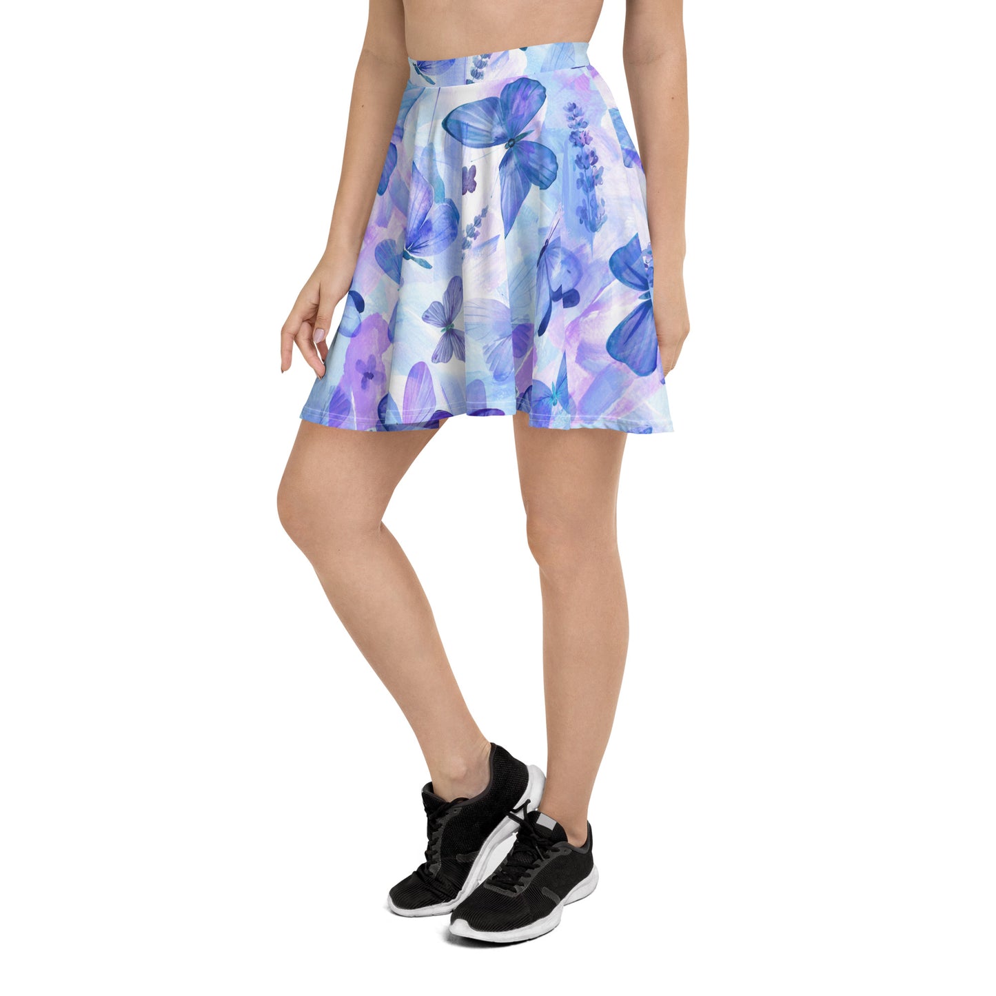 Soft Blues Butterfly Skirt