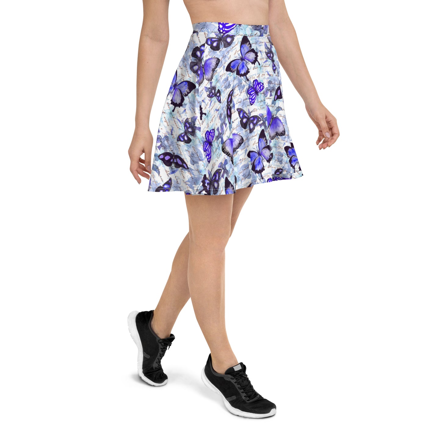 Purple Butterflies  Skirt