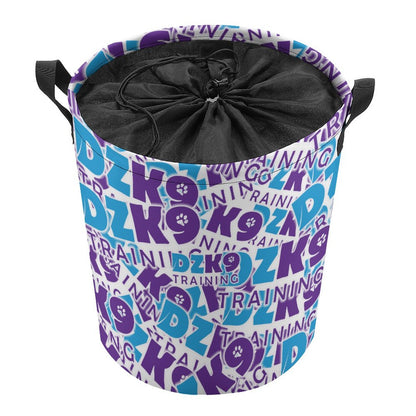 Drawstring collapsible Laundry Basket