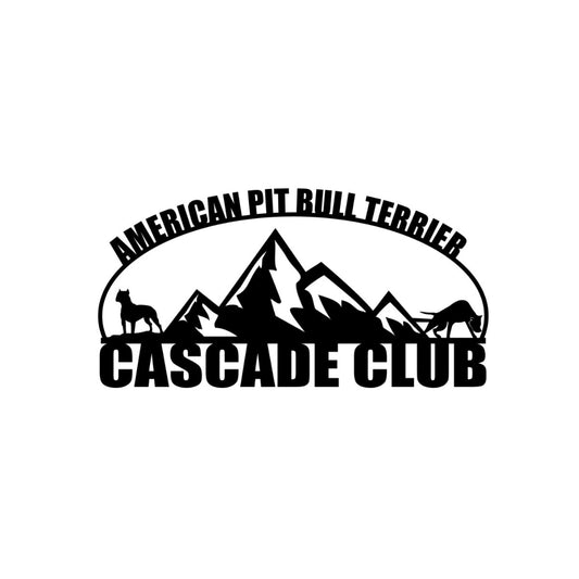 CASCADE PIT-BULL-CLUB - METAL SIGN