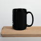 LIFE IS BETTER WITH A PAPILLON - Black Glossy Mug