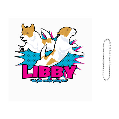Sherwood-Performance-Dogs-LIBBY CLEAR KEY CHAIN