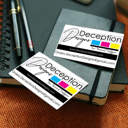 Deception Designs Alu Card