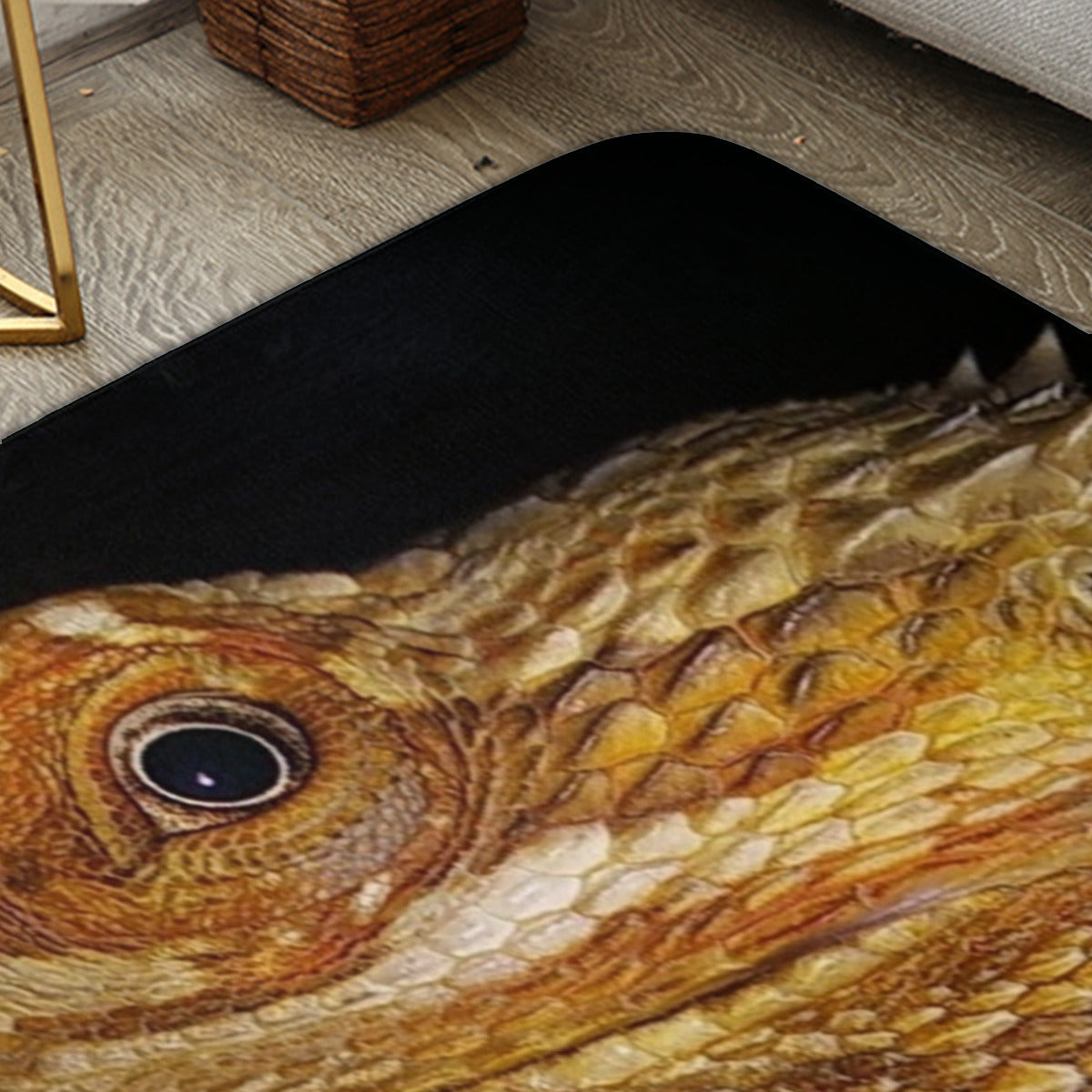 Flannel floor mat (15.74×23.62inch)