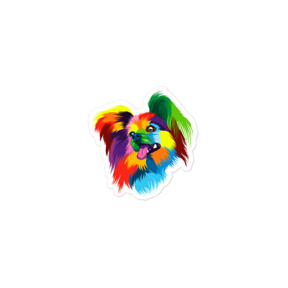 PAPILLON RAINBOW STICKER