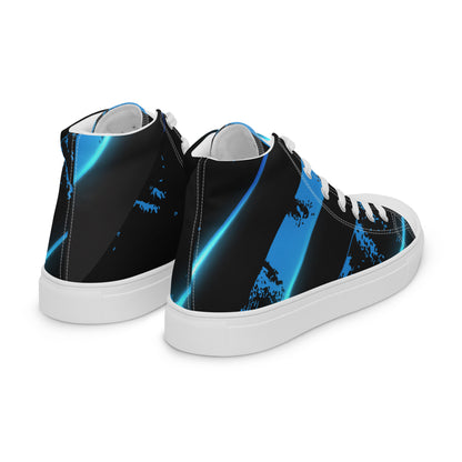 CUSTOM - Men’s high top canvas shoes