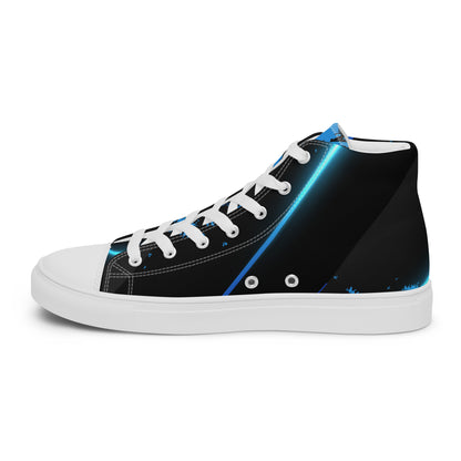 CUSTOM - Men’s high top canvas shoes