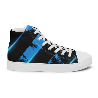 CUSTOM - Men’s high top canvas shoes