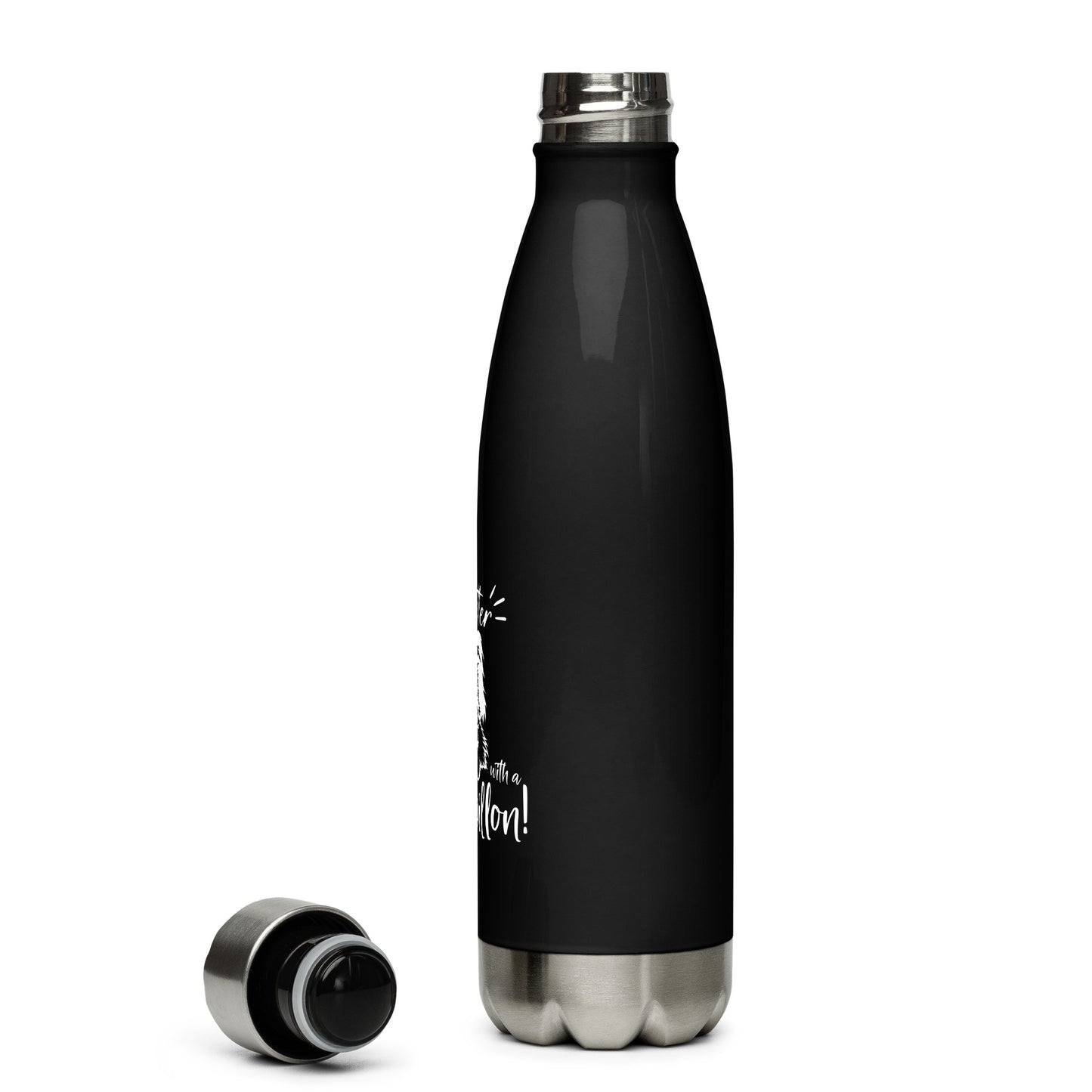 LIFE IS BETTER - PAPILLON - Stainless Steel Water Bottle