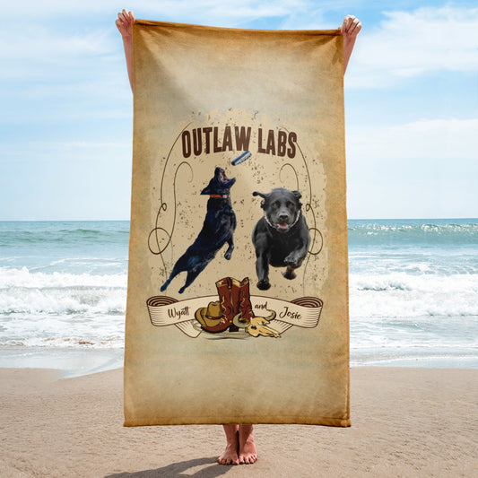 OUTLAWS - Custom Towel