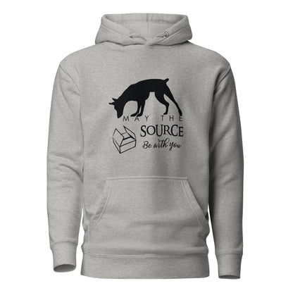 May the source be with you - DOBIE - Unisex Hoodie White