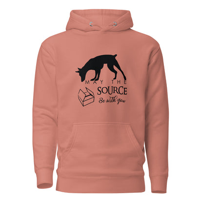 May the source be with you - DOBIE - Unisex Hoodie White