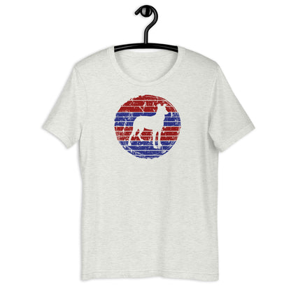 SMOOTH COLLIE - SUNRISE RED BLUEUnisex t-shirt