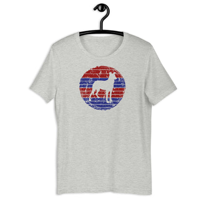 SMOOTH COLLIE - SUNRISE RED BLUEUnisex t-shirt