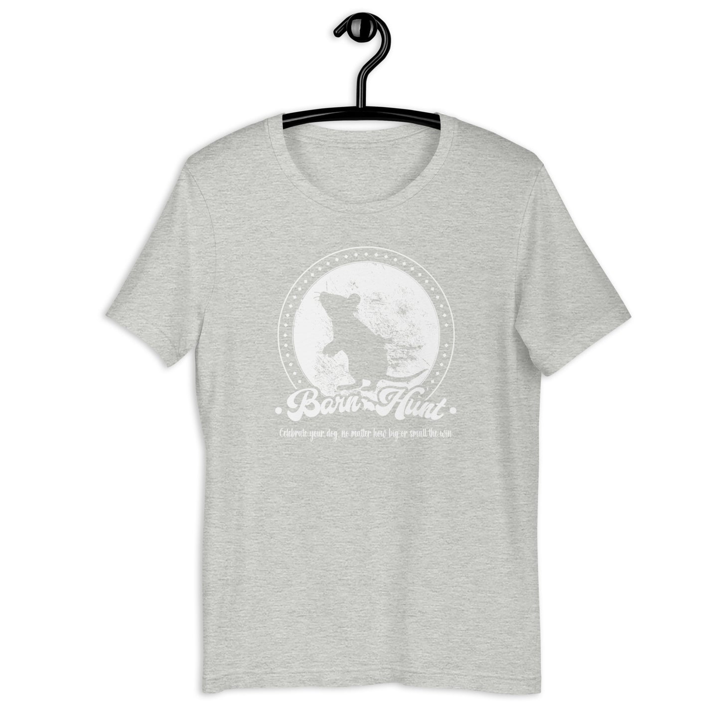 BARN HUNT - Celebrate your dog - Unisex t-shirt
