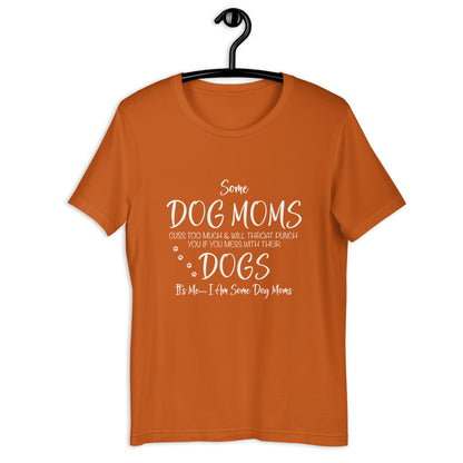 DOG MOMS  Unisex t-shirt