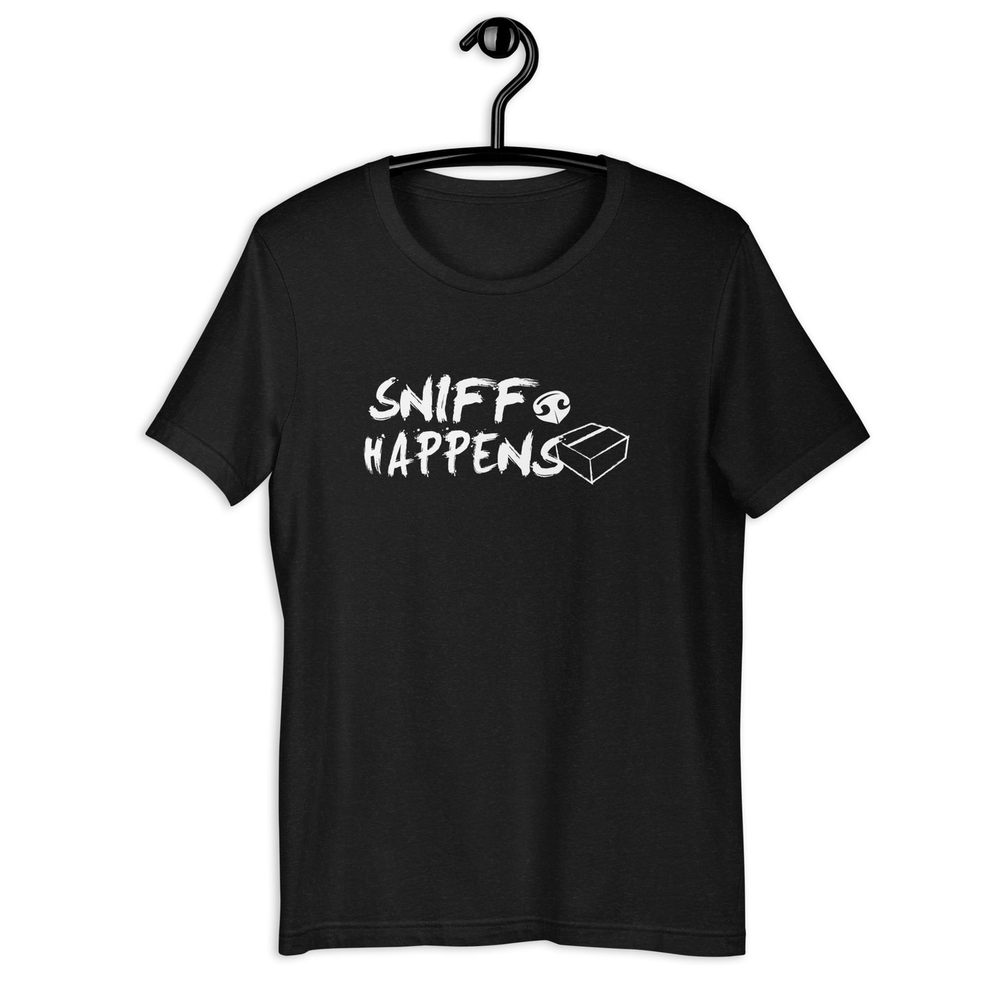 SNIFF HAPPENS - NOSEWORK - Unisex t-shirt