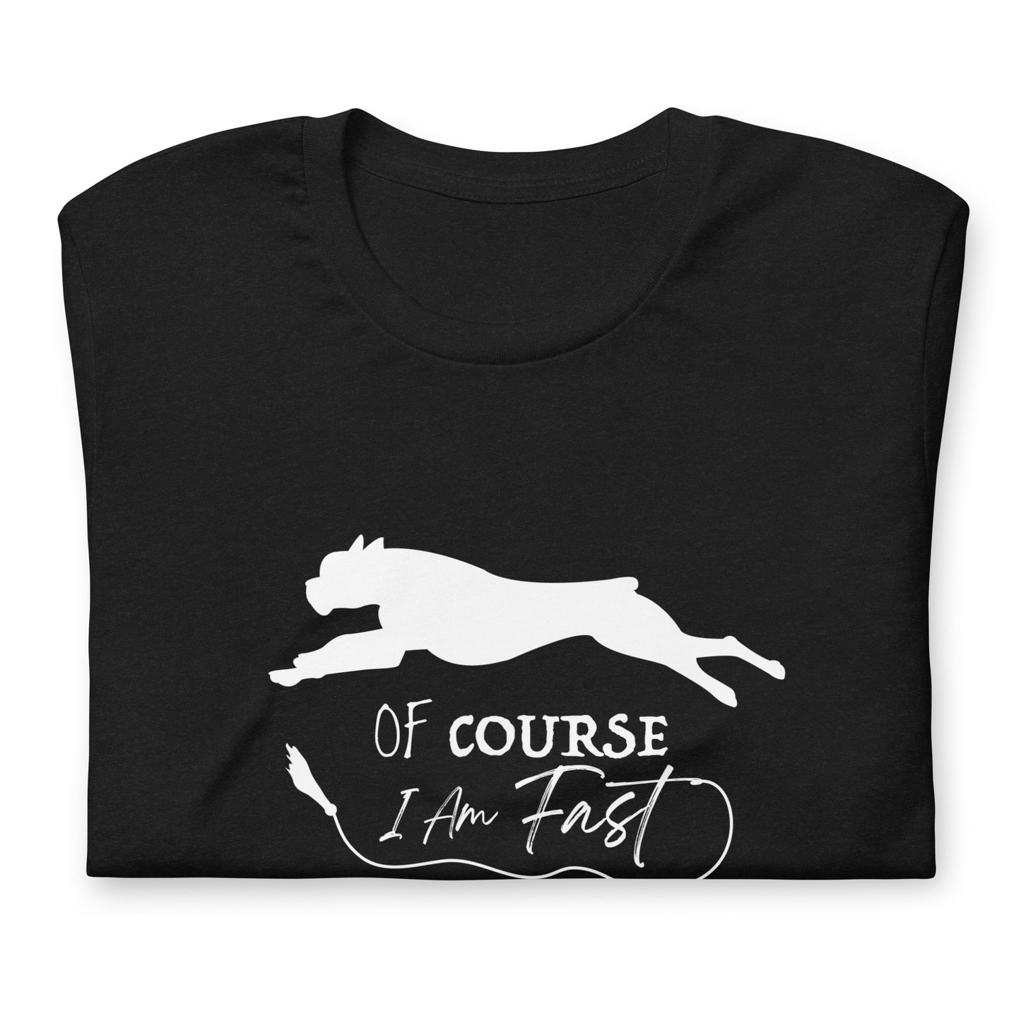 OF COURSE FAST - BOXER - Unisex t-shirt