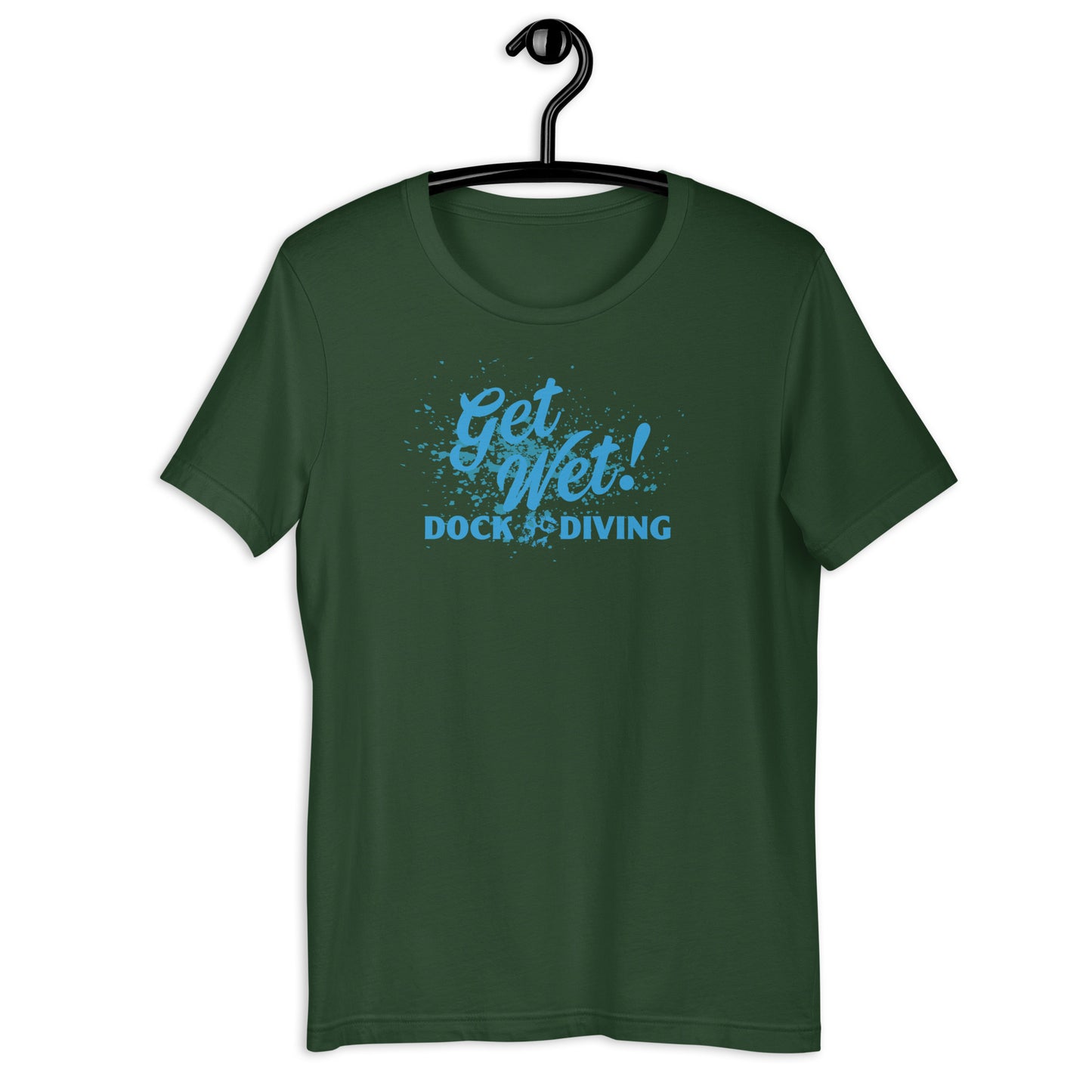 GET WET, DOCK DIVING - Unisex t-shirt