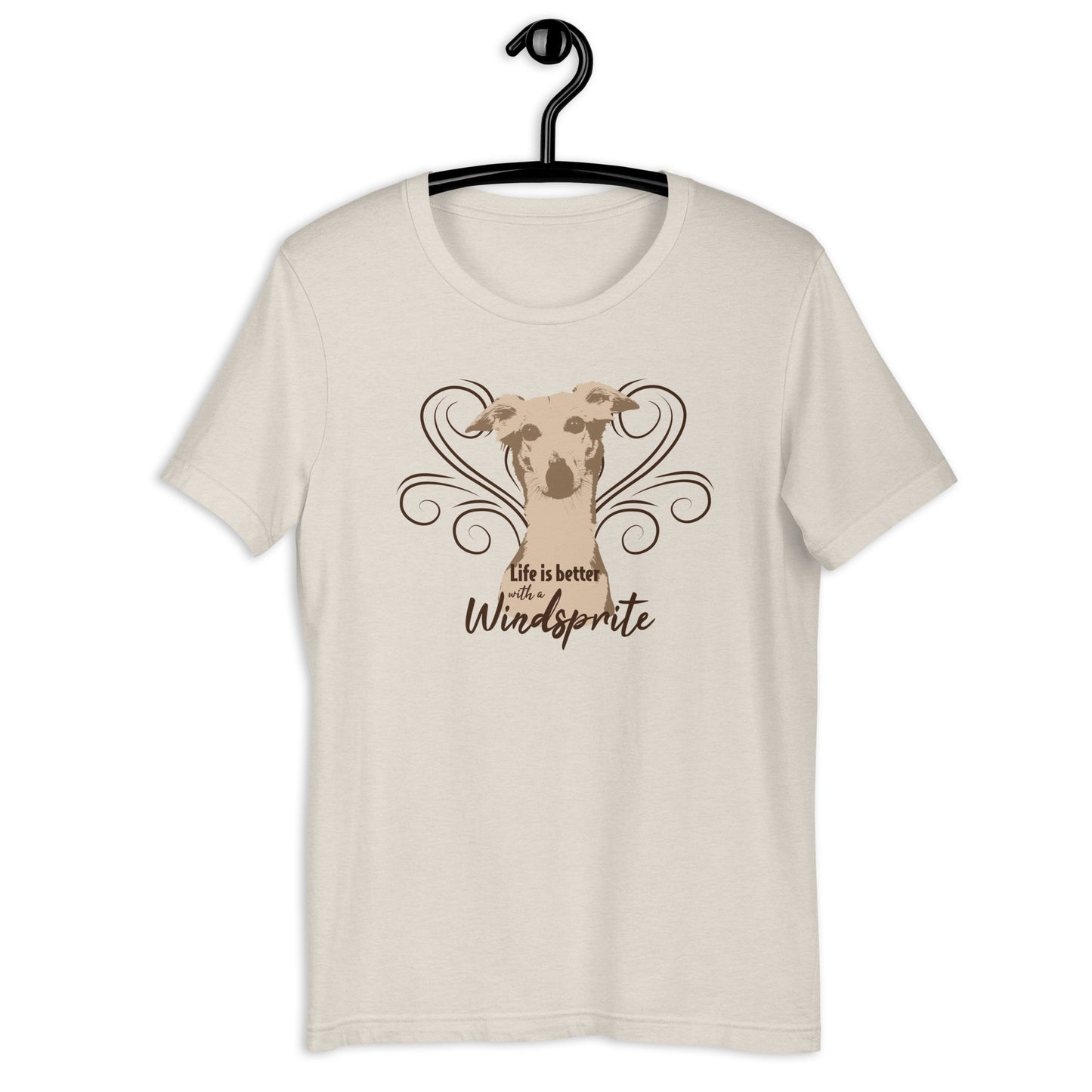 Life is better- Windsprite2 - Unisex t-shirt