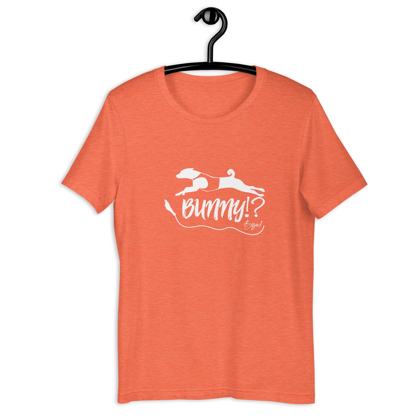 BUNNY!? - Basenji  - Unisex t-shirt