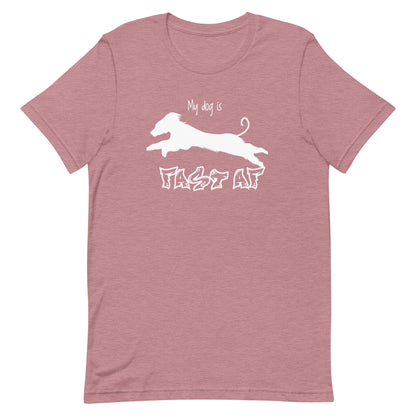 FAST AF - AFGHAN HOUND - Unisex t-shirt