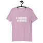 I HERD EWE - Unisex t-shirt
