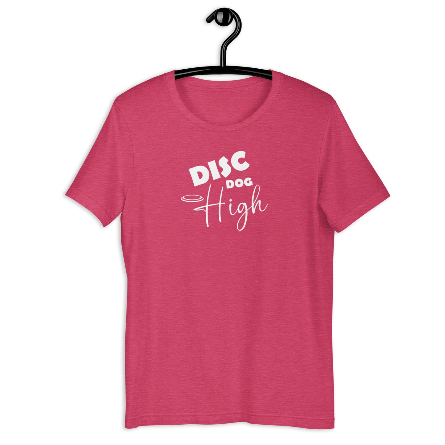 DISC DOG HIGH - Unisex t-shirt