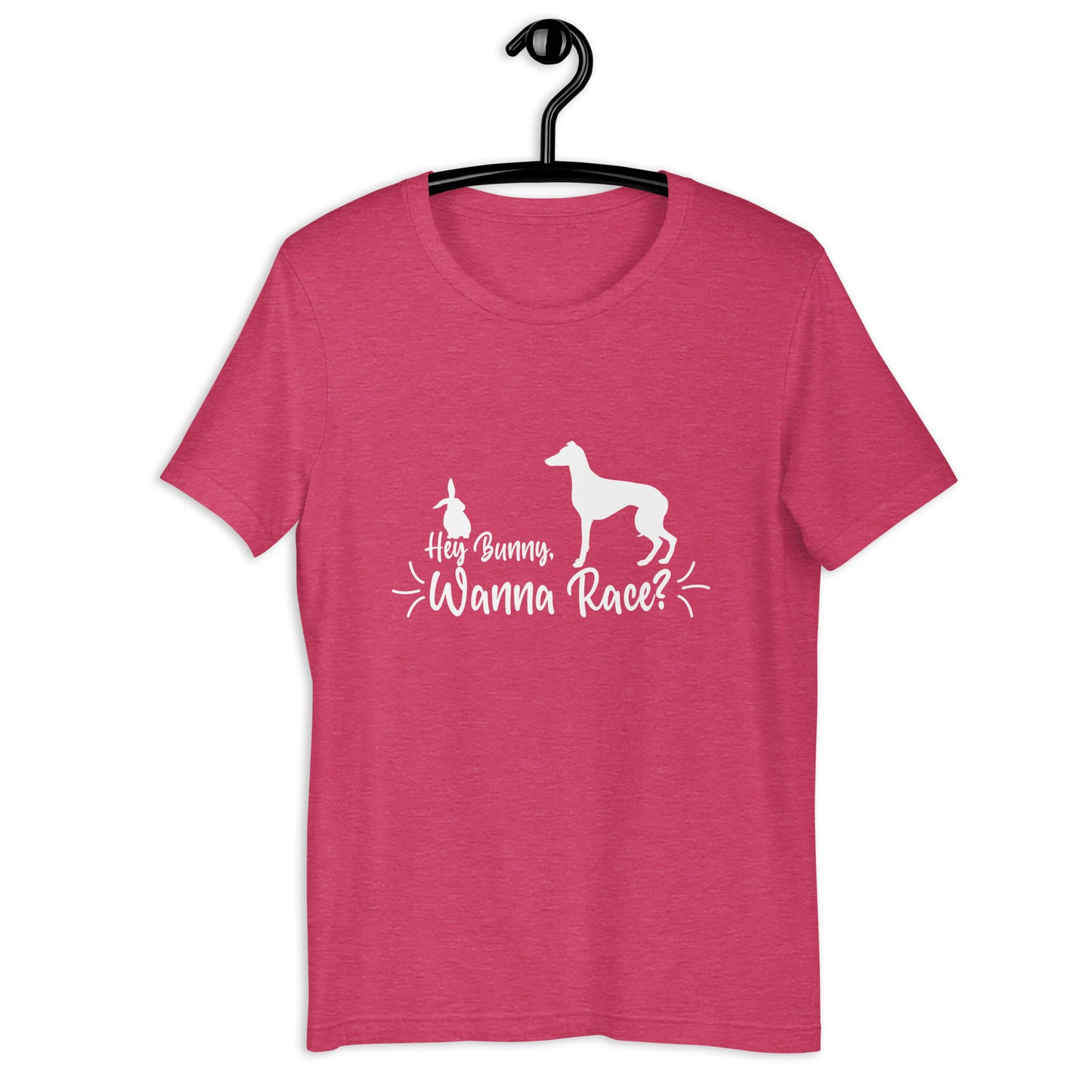 WANNA RACE?2 - GREYHOUND - Unisex t-shirt