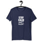 STAY CALM, SNIF ALERT - BOLD - Unisex t-shirt
