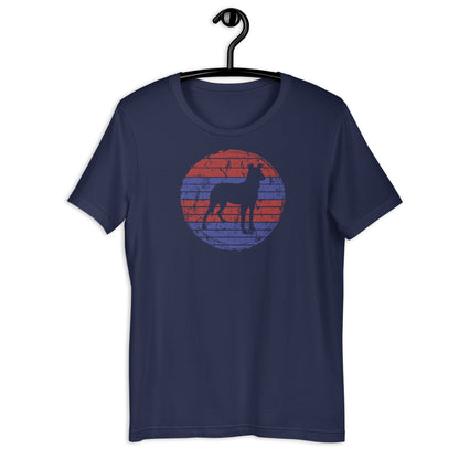 SMOOTH COLLIE - SUNRISE RED BLUEUnisex t-shirt