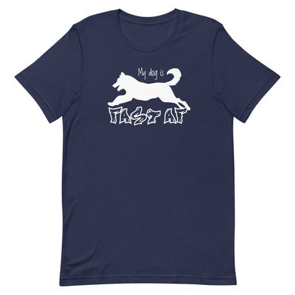 FAST AF - HUSKY - Unisex t-shirt