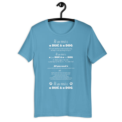 ALL YOU NEED IS - LONG - Unisex t-shirt