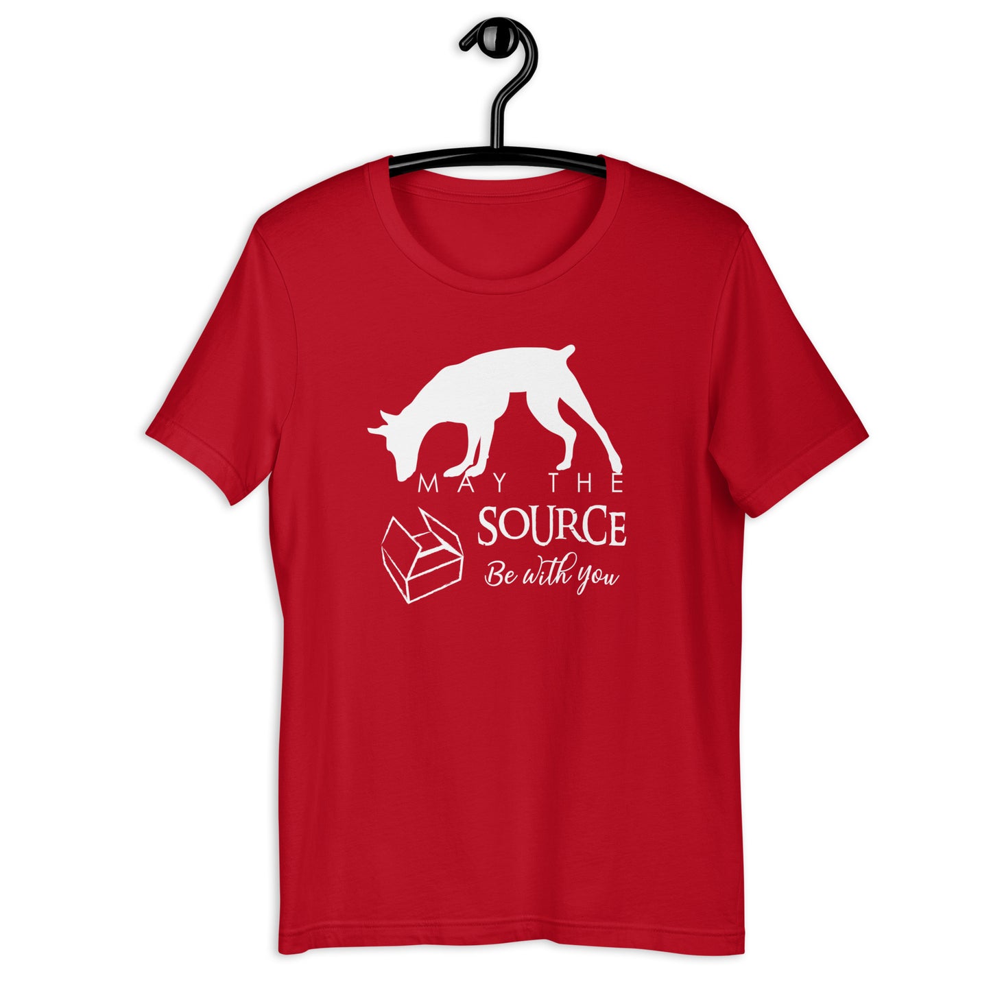 MAY THE SOURCE BE WITH - - DOBIE - Unisex t-shirt