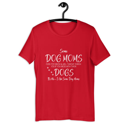 DOG MOMS  Unisex t-shirt